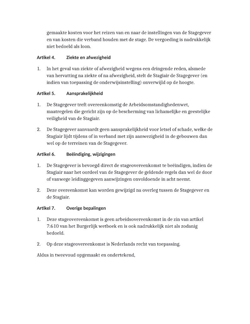 Voorbeeld van document, pagina 2